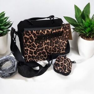 🤎🔹️Steve Madden🔹️ animal print  Leopard 2 Way Bevelynn Satchel Handbag